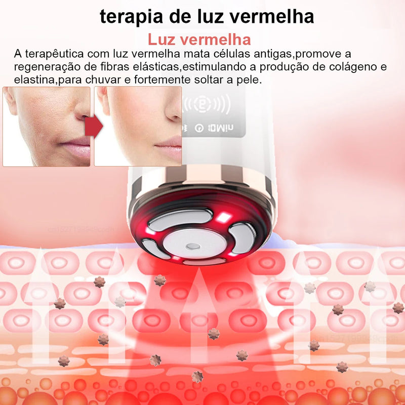 Massageador facial Rejuvenescimento