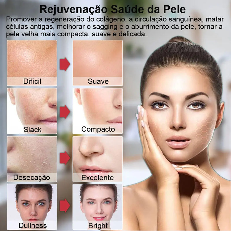 Massageador facial Rejuvenescimento