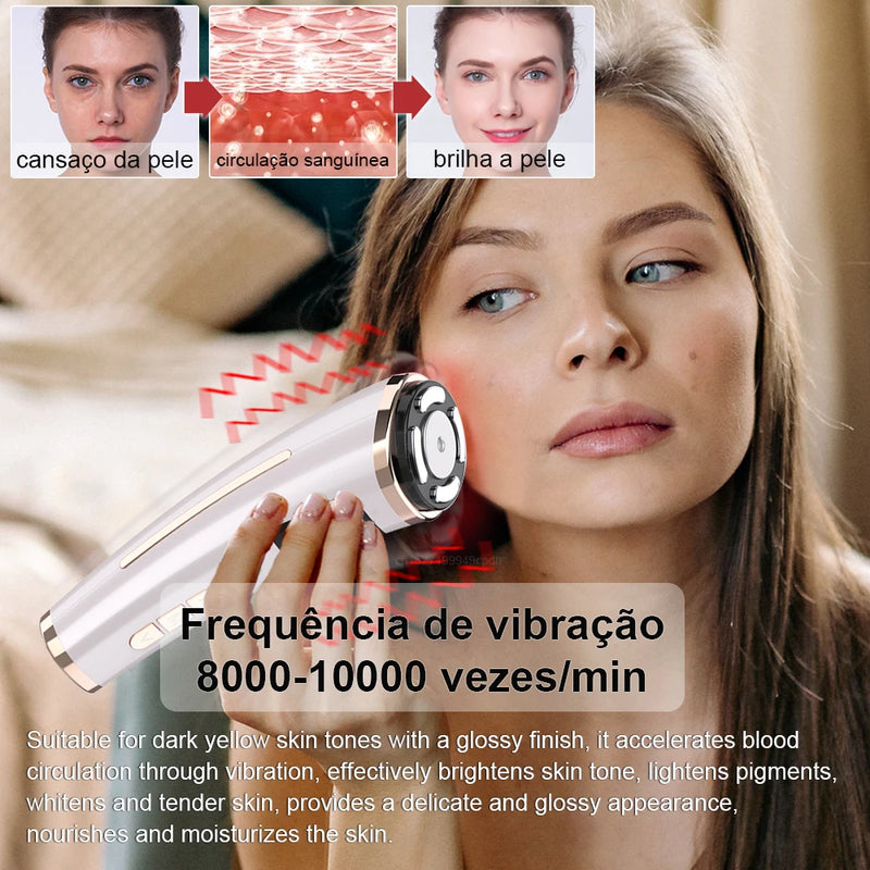 Massageador facial Rejuvenescimento