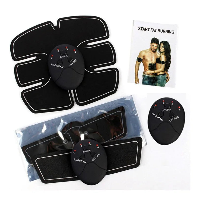 EMS Smart Wireless Muscle Stimulator Trainer Fitness Portable Abdominal Electric Abdominal Patch Trainer Stickers Body Massager